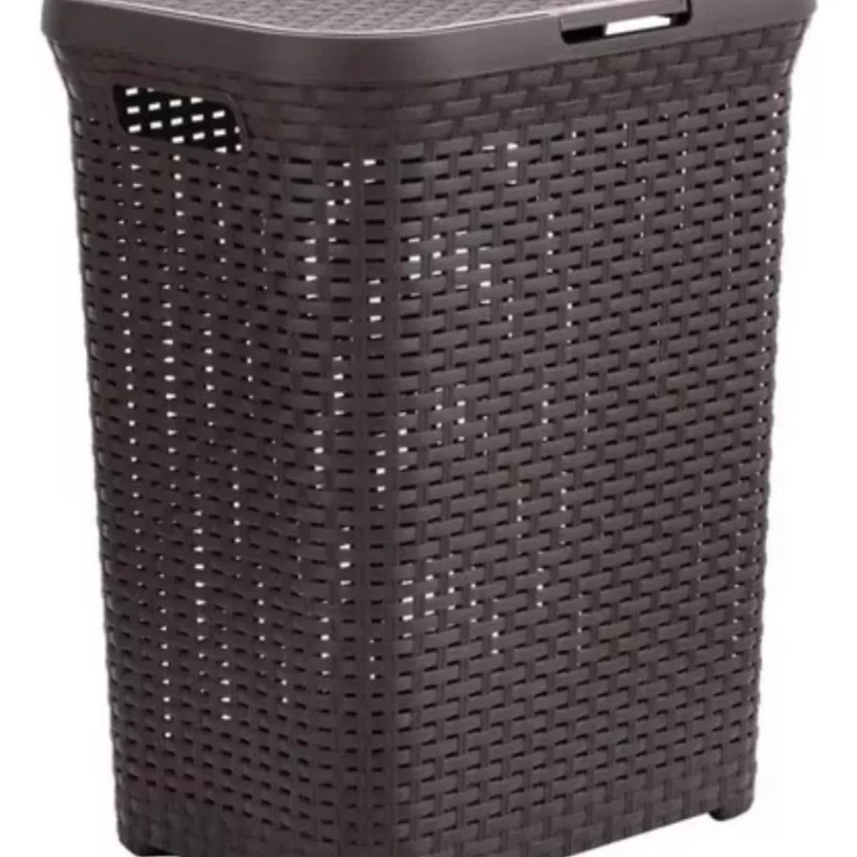 IMPORTCLICK - Canasta Cesto Ropa Hogar Ratán 60 L Marrón - Café