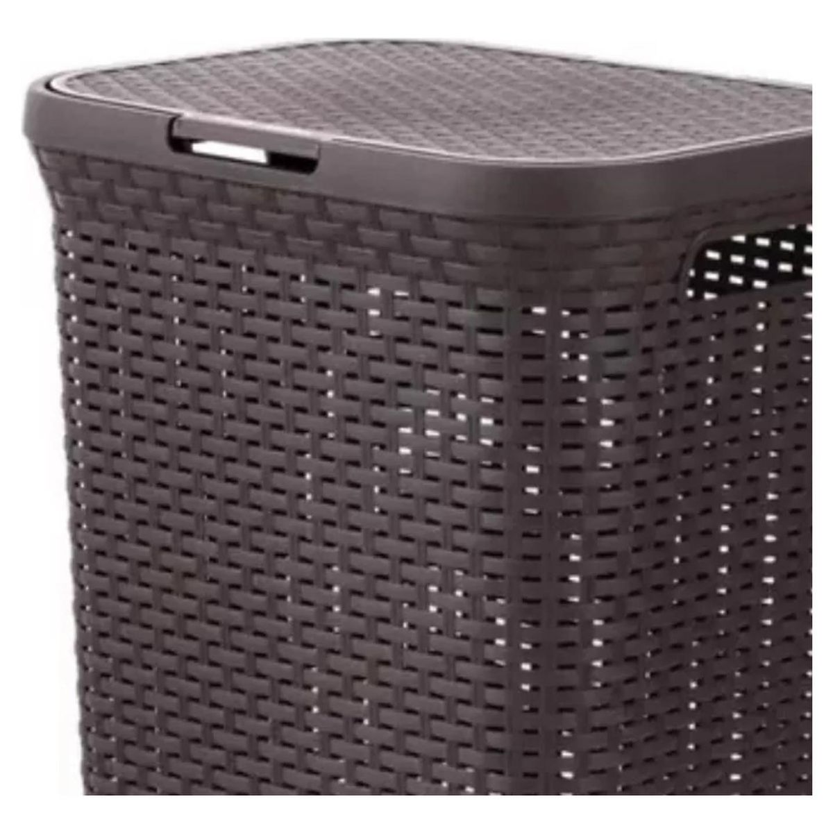 IMPORTCLICK - Canasta Cesto Ropa Hogar Ratán 60 L Marrón - Café