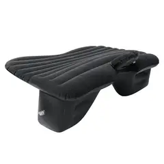 IMPORTCLICK - Colchón Inflable Auto Almohada Compresor Negro - Negro