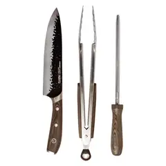 WAYU - Set Parrillero Cuero PU