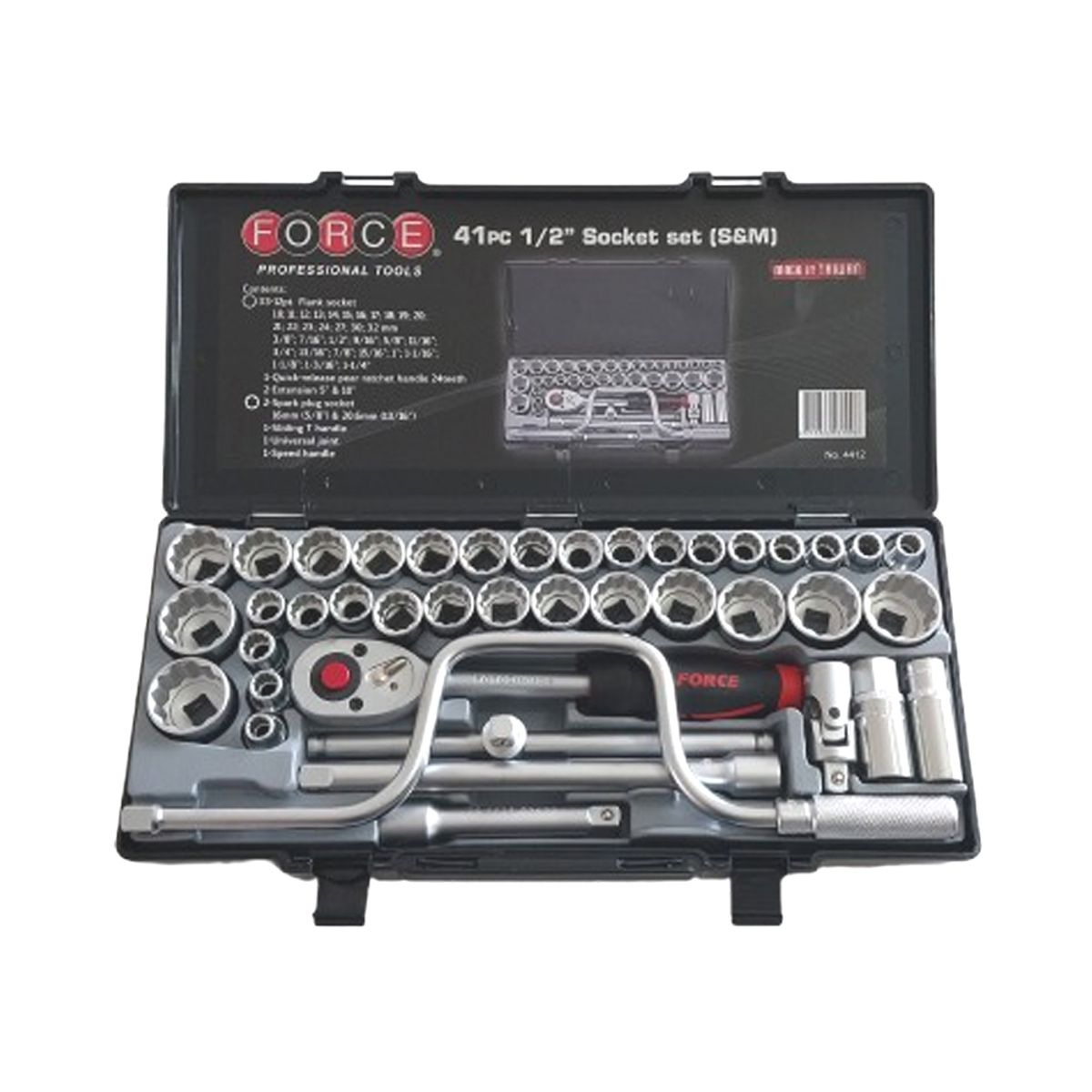 FORCE - Juego de Dados Poligonales Force 1/2 - 41 Piezas