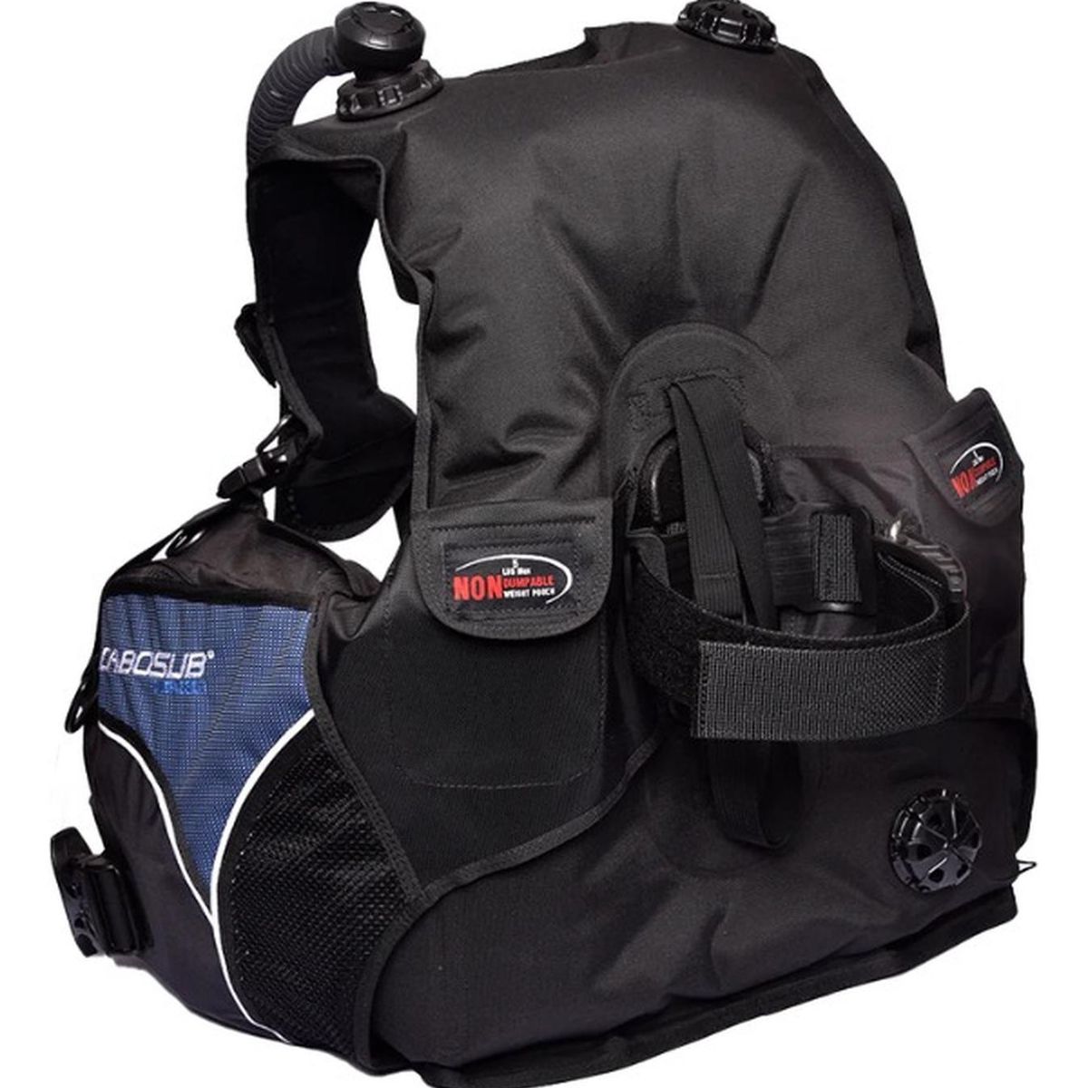 CABOSUB - Chaleco Compensador De Buceo Chungungo - Negro