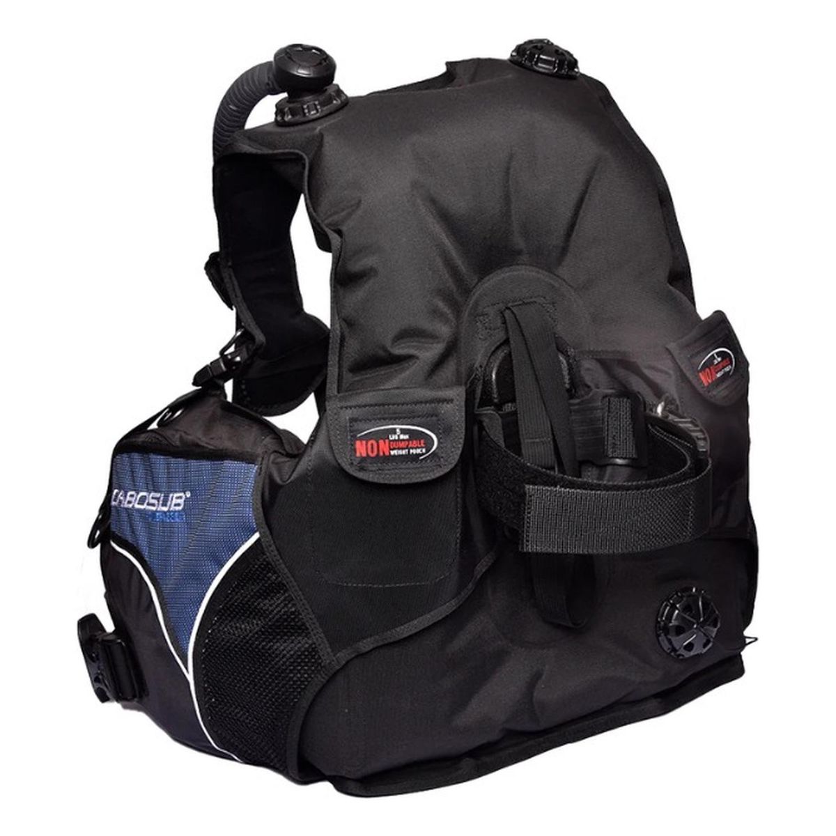 CABOSUB - Chaleco Compensador De Buceo Chungungo - Negro