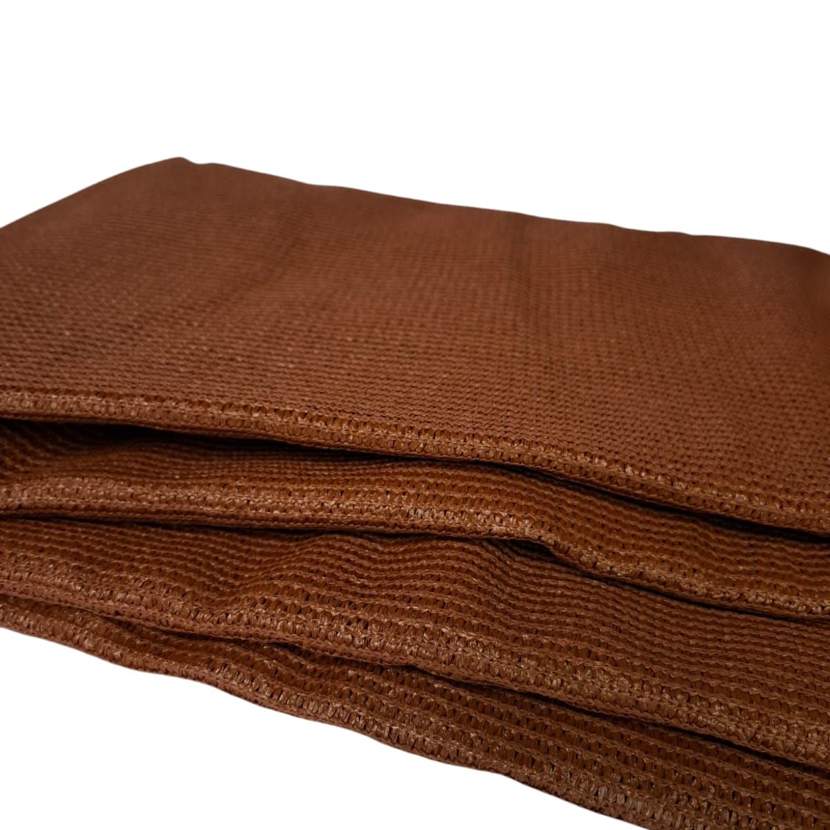 GENERICO - Malla Raschel  café 2.10 de ancho 90% venta por metro lineal