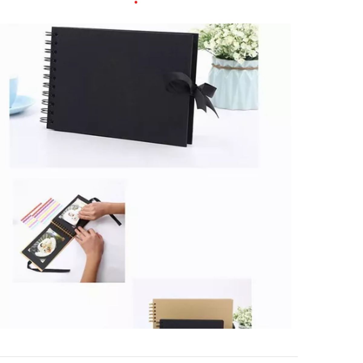 GENERICO - Álbum De Fotografías O Recortes Con 30 Hojas