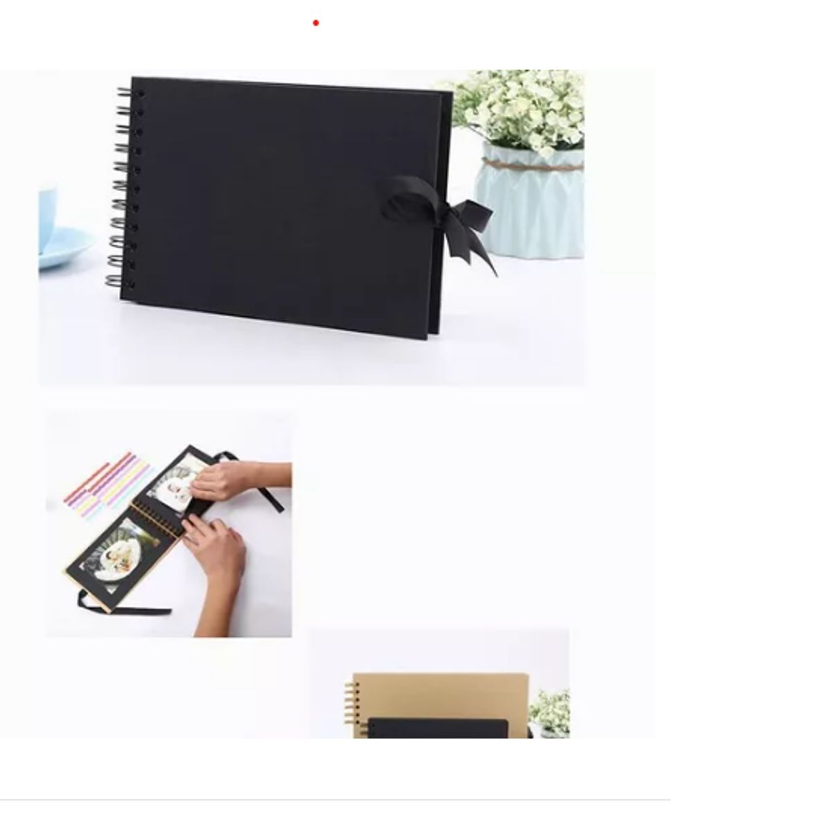 GENERICO - Álbum De Fotografías O Recortes Con 30 Hojas