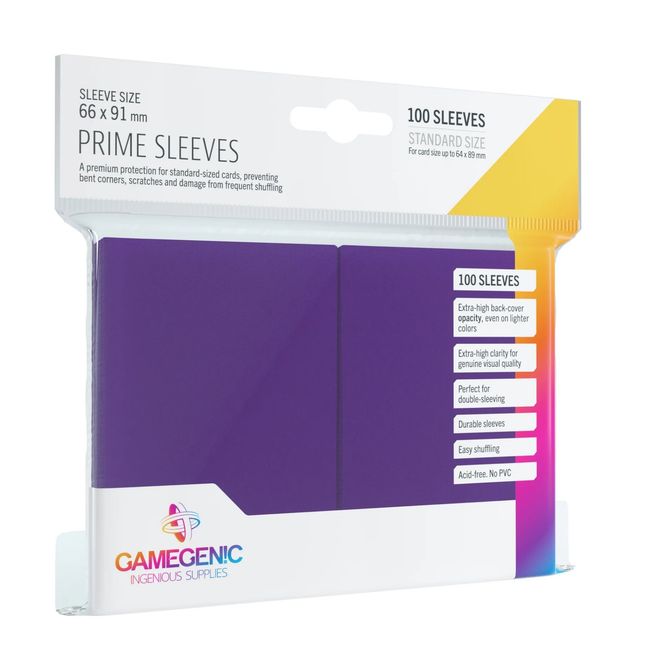 GAMEGENIC - Fundas Protectores Prime GG - Purple Standard