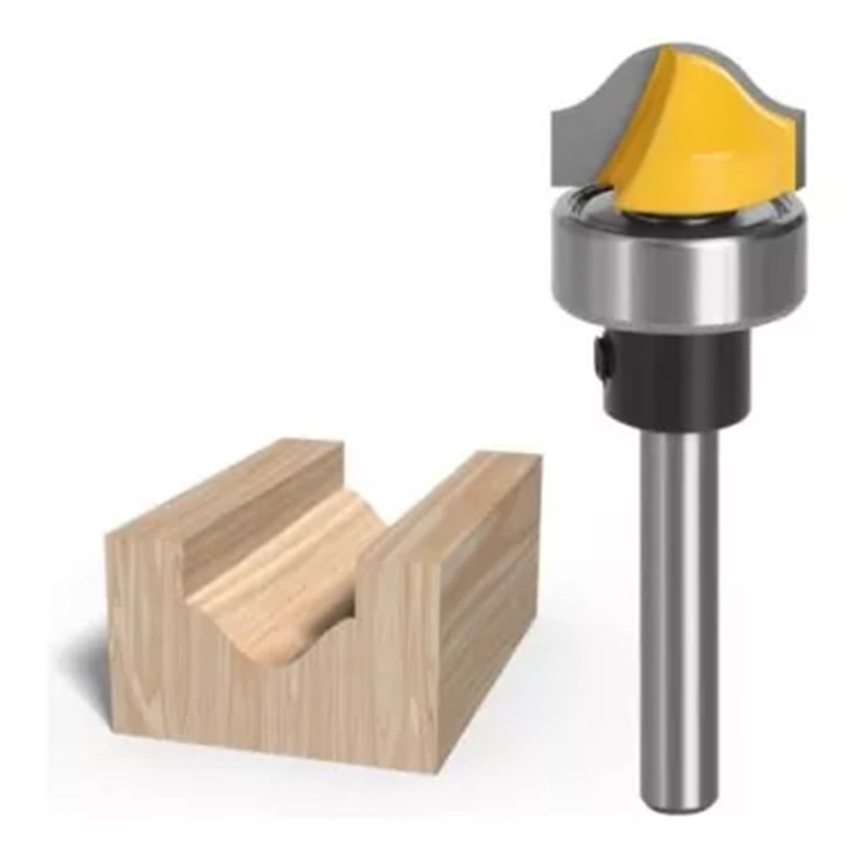 GENERICO - Fresa Madera Moldura Copiadora Tablero Toma ¼ Set 1pcs