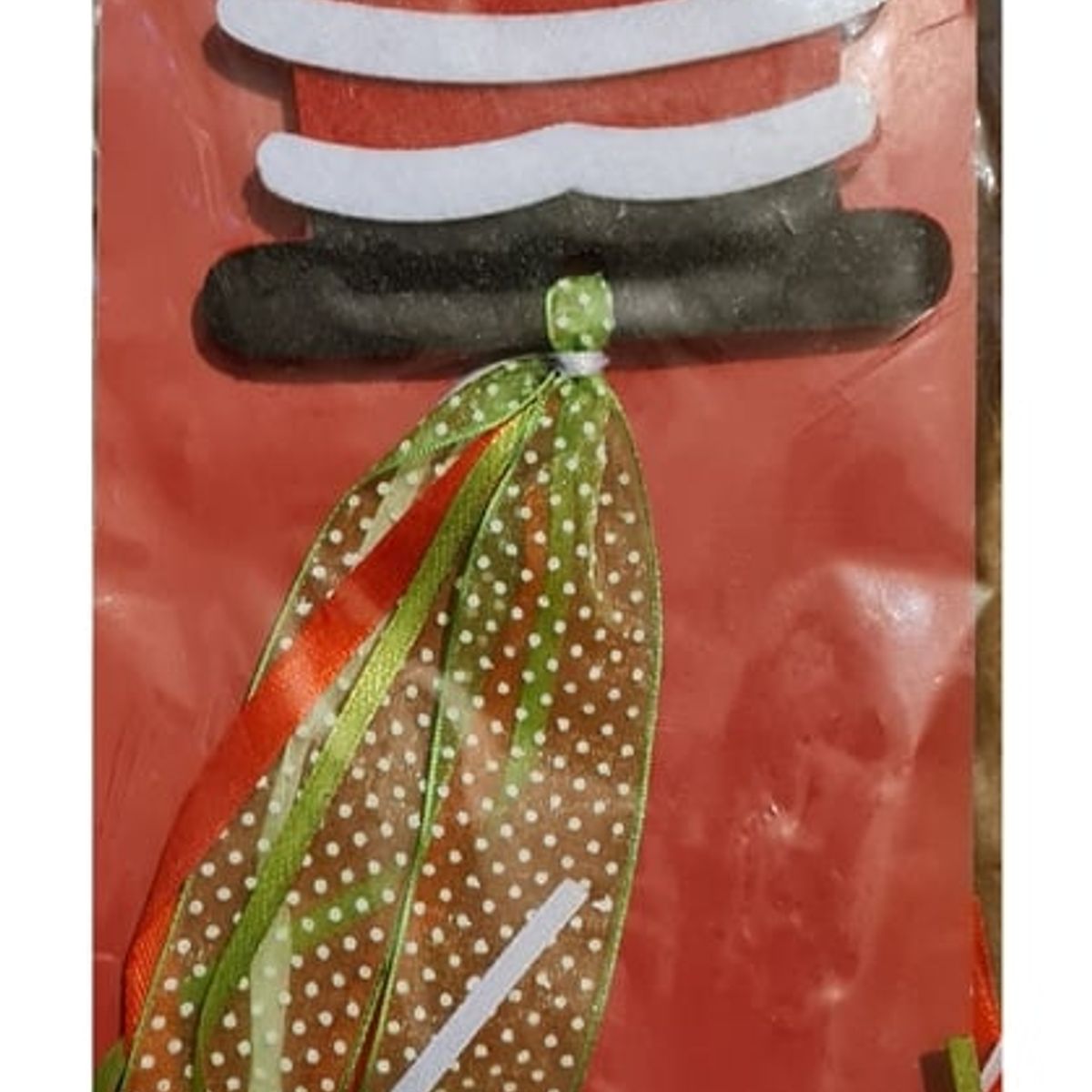 GENERICO - PACK2 de 3 Adornos de fieltro navideños