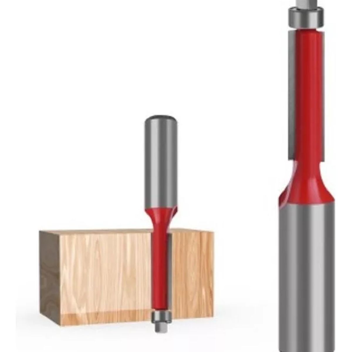 GENERICO - Fresa Madera Recta Copiadora Vástago ½ x 5/16 x 1 1pcs