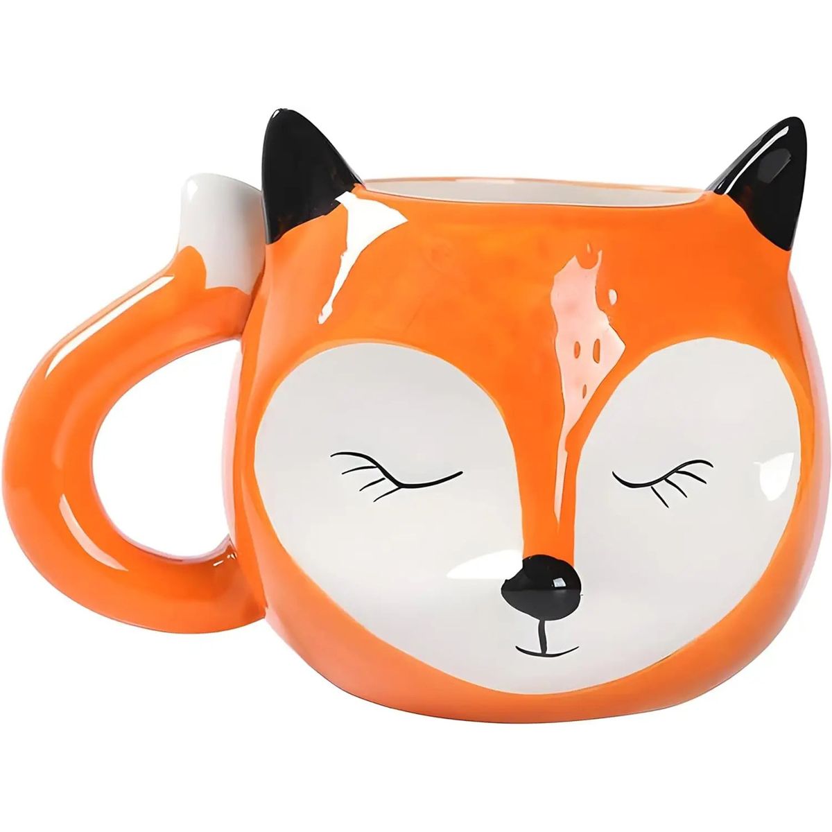 GENERICO - Taza Tazón Zorrito Fox Mug Cup Lindo Regalo Creativo