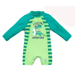 AGREEONE - Traje De Baño Manga Larga Bebé Niños Protección Solar UV