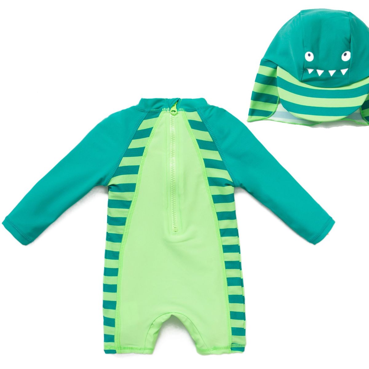 AGREEONE - Traje De Baño Manga Larga  Bebé Niños Protección Solar UV