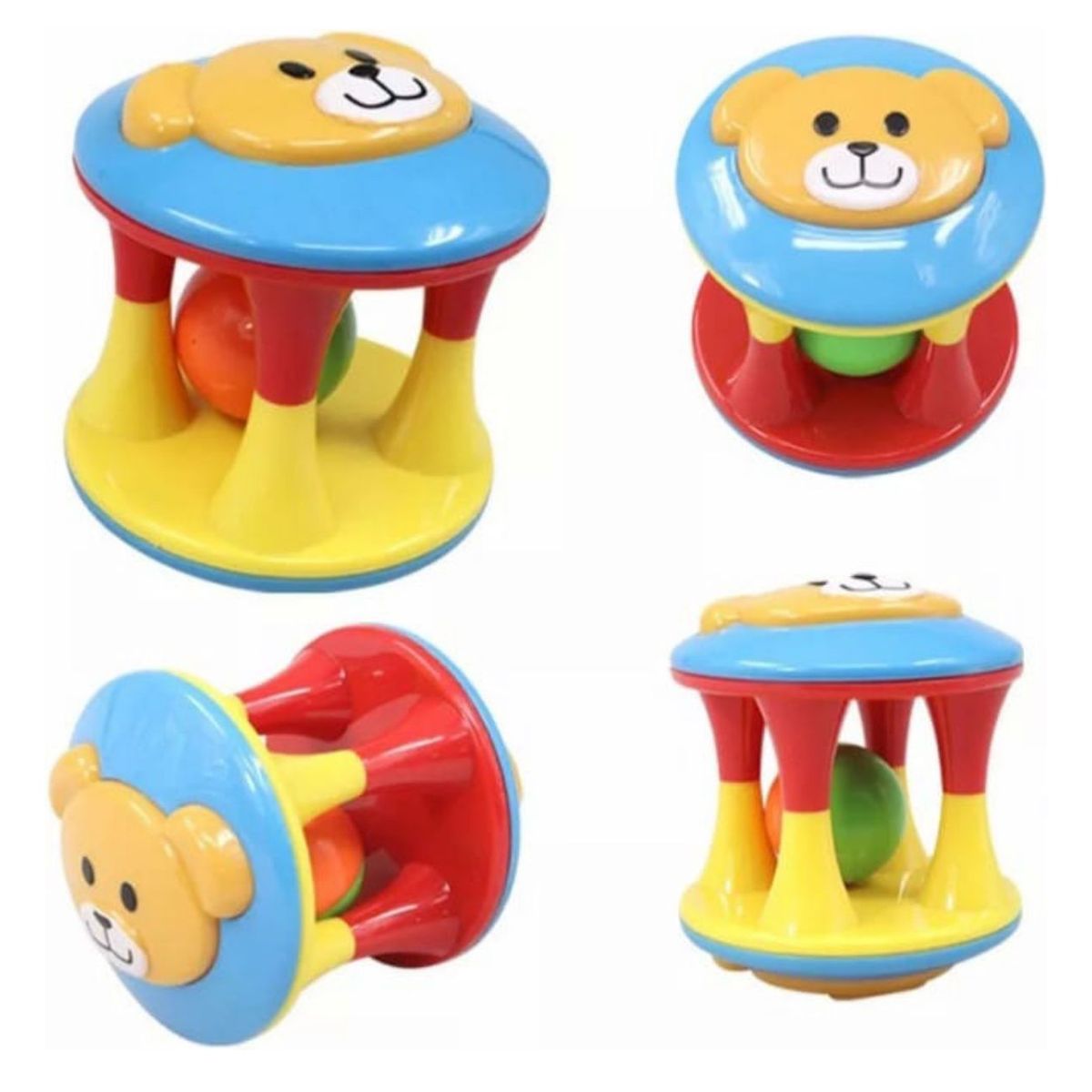 GENERICO - Set Pelotas Sonajero Estimulación Sensorial Del Bebé