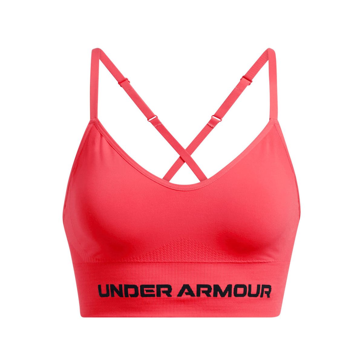 UNDER ARMOUR - Sostén low seamless Vanish mujer Rojo UNDER ARMOUR