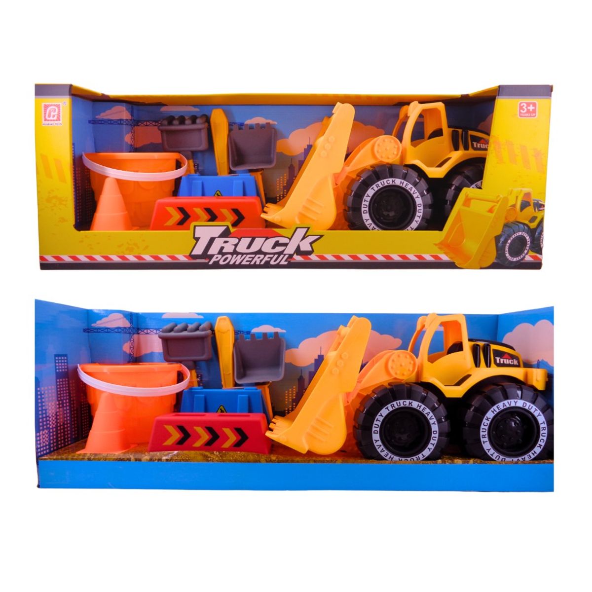 GENERICO - Juguete Bulldozer Set de Construcción