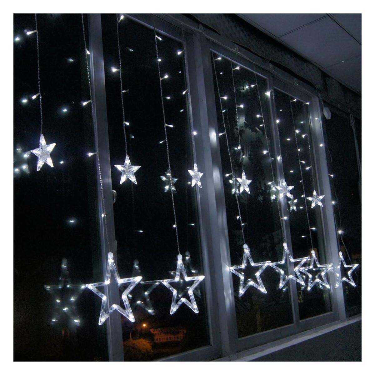 GENERICO - Guirnalda LED Figuras de Estrellas