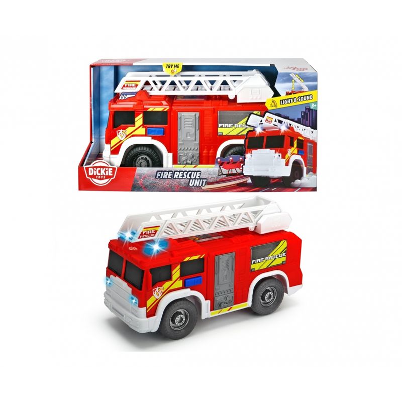 Dickie Toys - Camion de bombero Dickie Premium con luces y sonidos