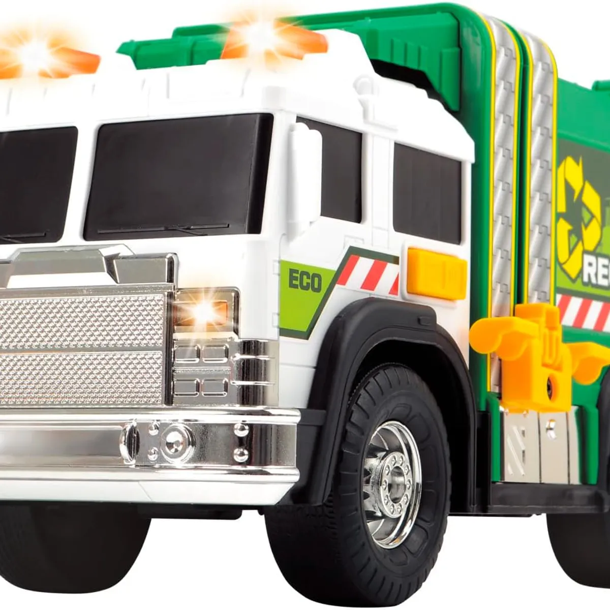 Dickie Toys - Camion Basurero Dickie Premium con luces y sonidos
