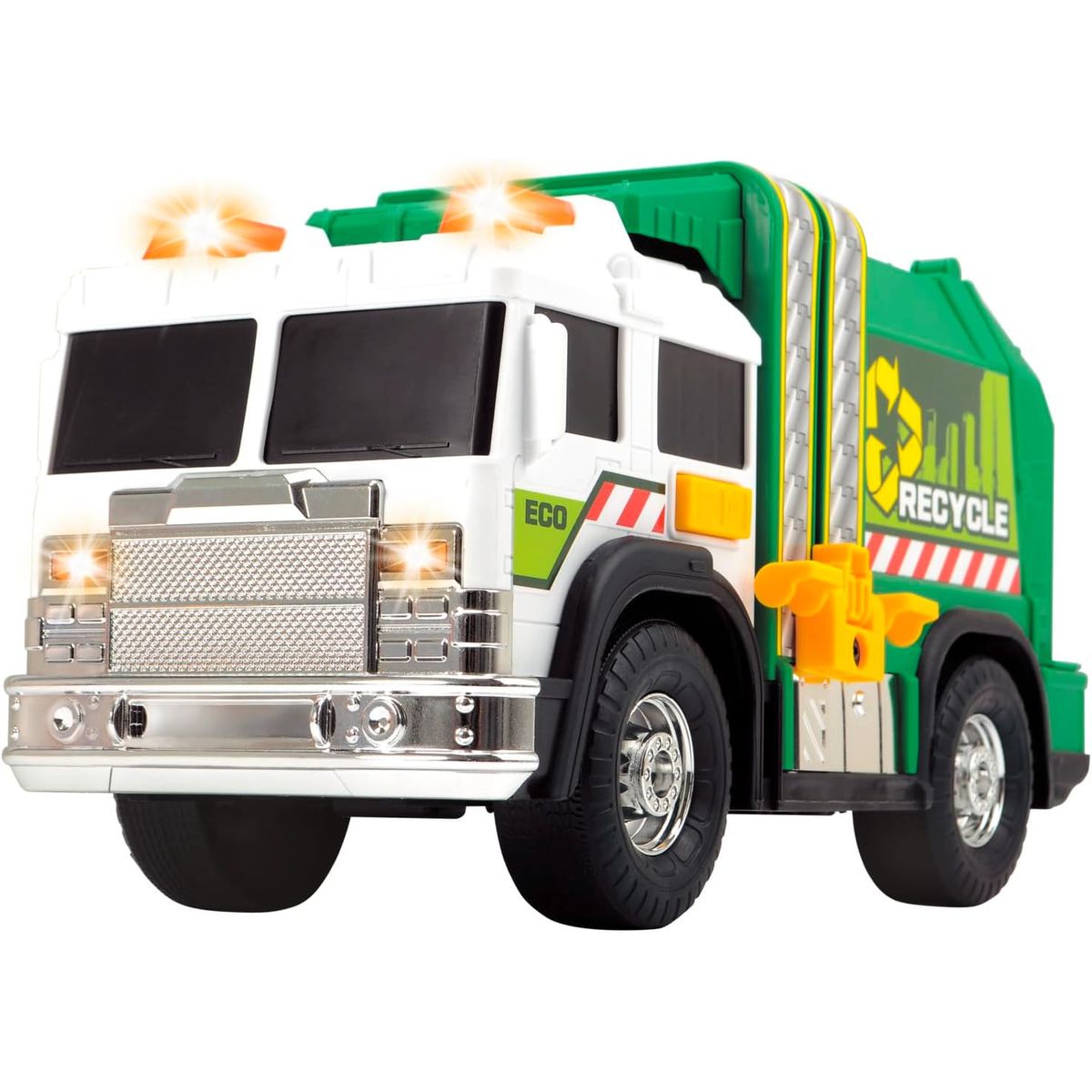 Dickie Toys - Camion Basurero Dickie Premium con luces y sonidos