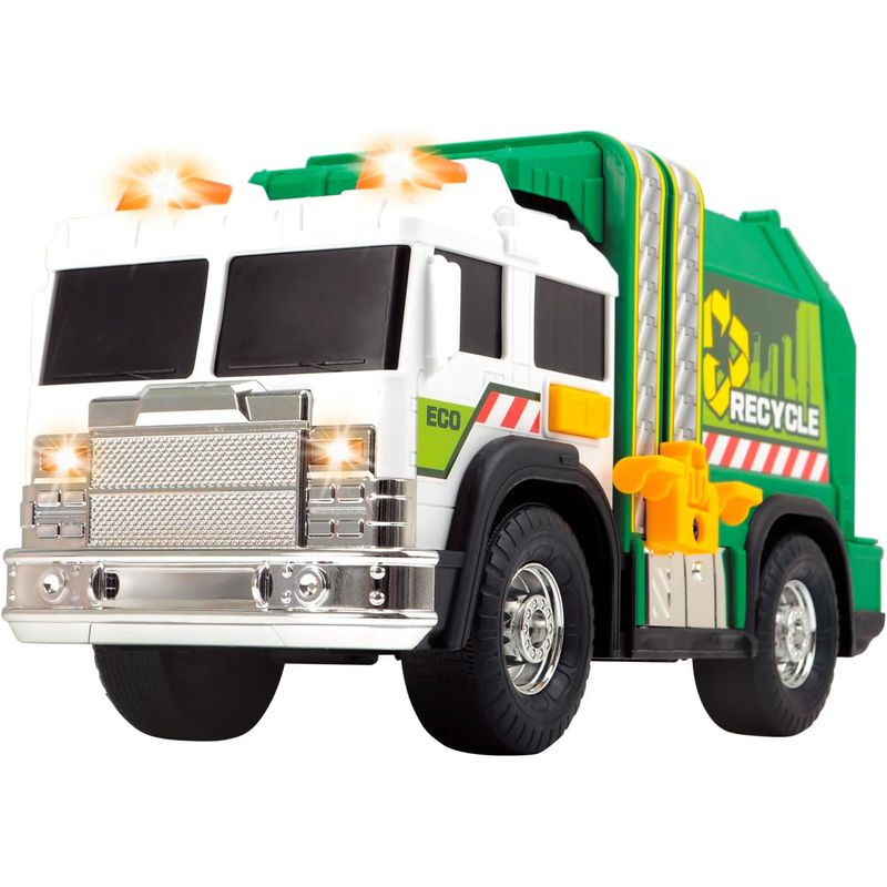 Dickie Toys - Camion Basurero Dickie gran calidad con luces y sonidos