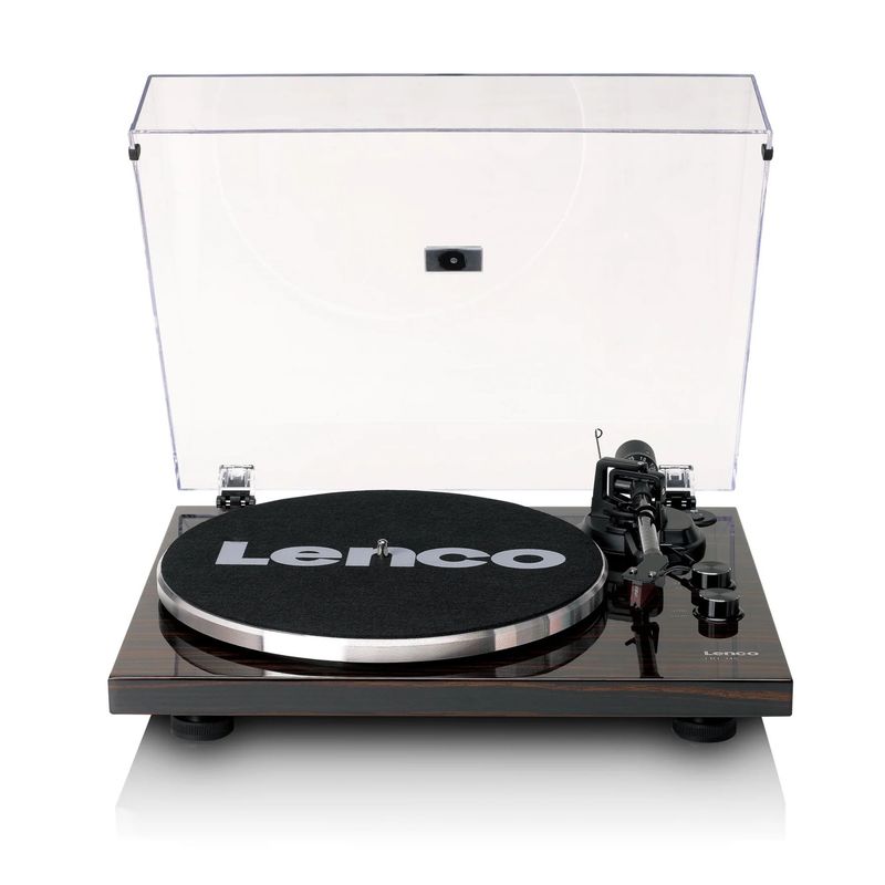 LENCO - Tornamesa LBT-345WA con Bluetooth y cápsula Ortofon 2M Red Lenco