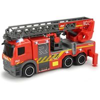 Camion de bombero Dickie escalera telescopica luces sonidos