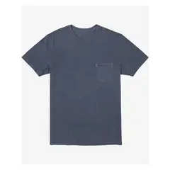 RVCA - Polera Manga Corta Hombre PTC2 Pigment Azul
