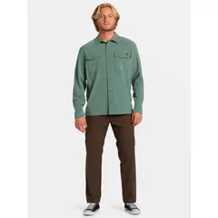 BILLABONG - Camisa Hombre Surftrek Verde A/Div