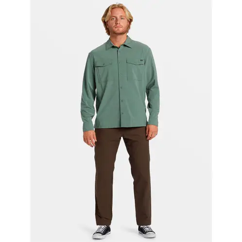BILLABONG - Camisa Hombre Surftrek Verde A/Div
