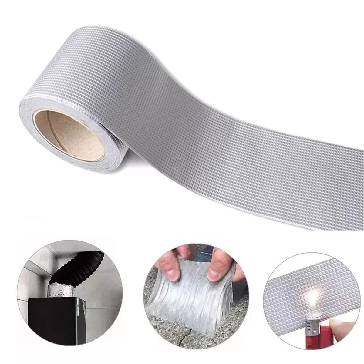 KUANGYE - Cinta Sellador Techo Butilo Gotera Impermeable 200mm X 10mts