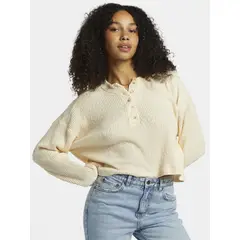 BILLABONG - Sweater Mujer Good Catch Blanco