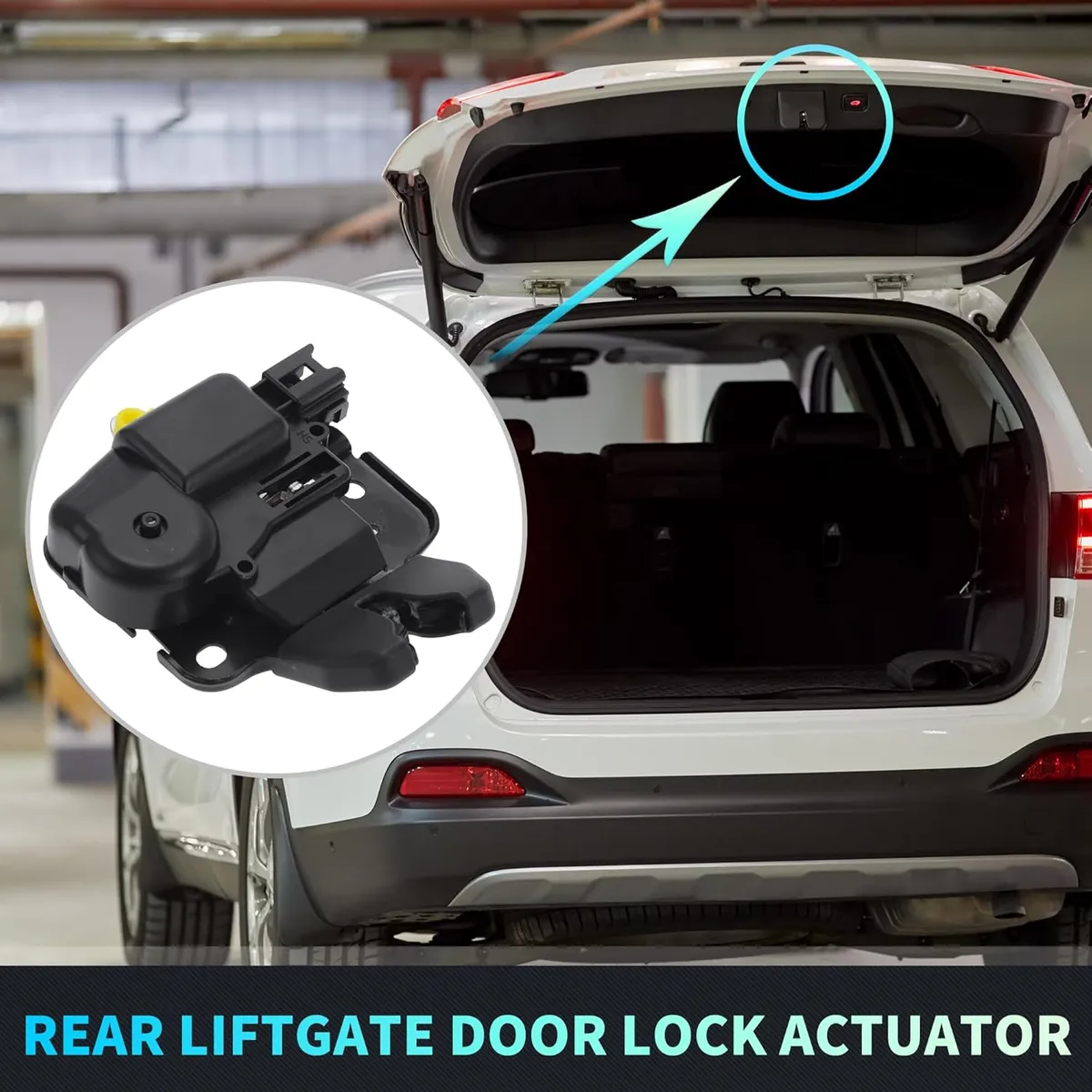 KUANGYE - Chapa Cerradura Cajuela Para Nissan Tiida 2007-2017