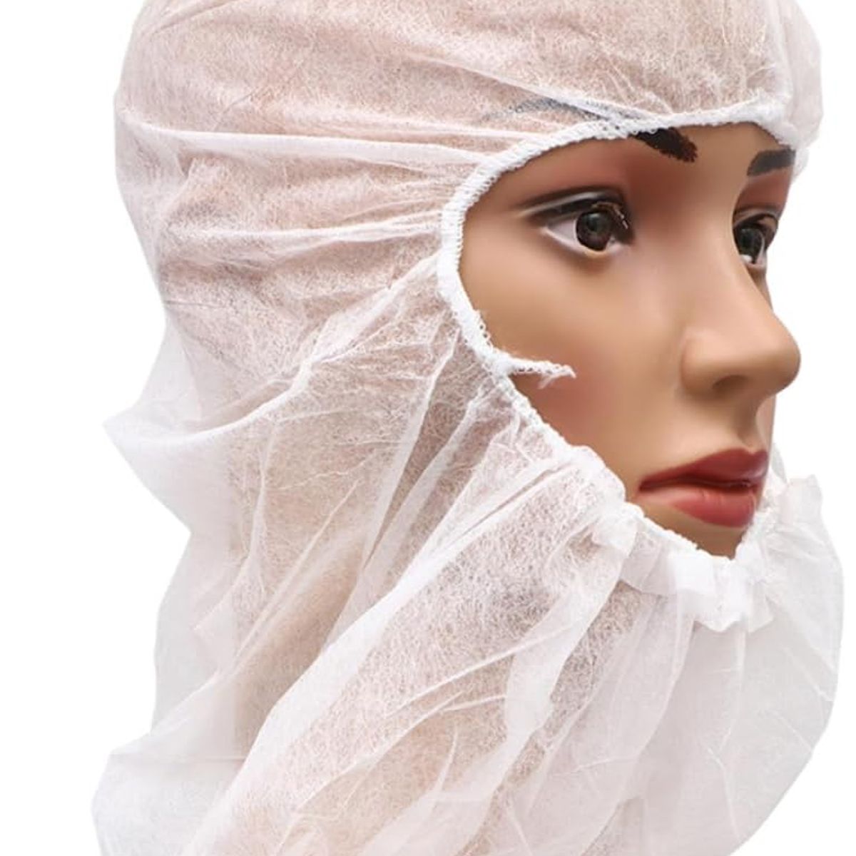 KUANGYE - Capucha Esclavina O Balaclava Desechable Por 100 Unidades