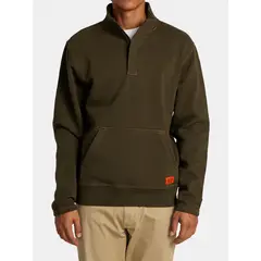 RVCA - Polerón Hombre Chainmail Pullover Café