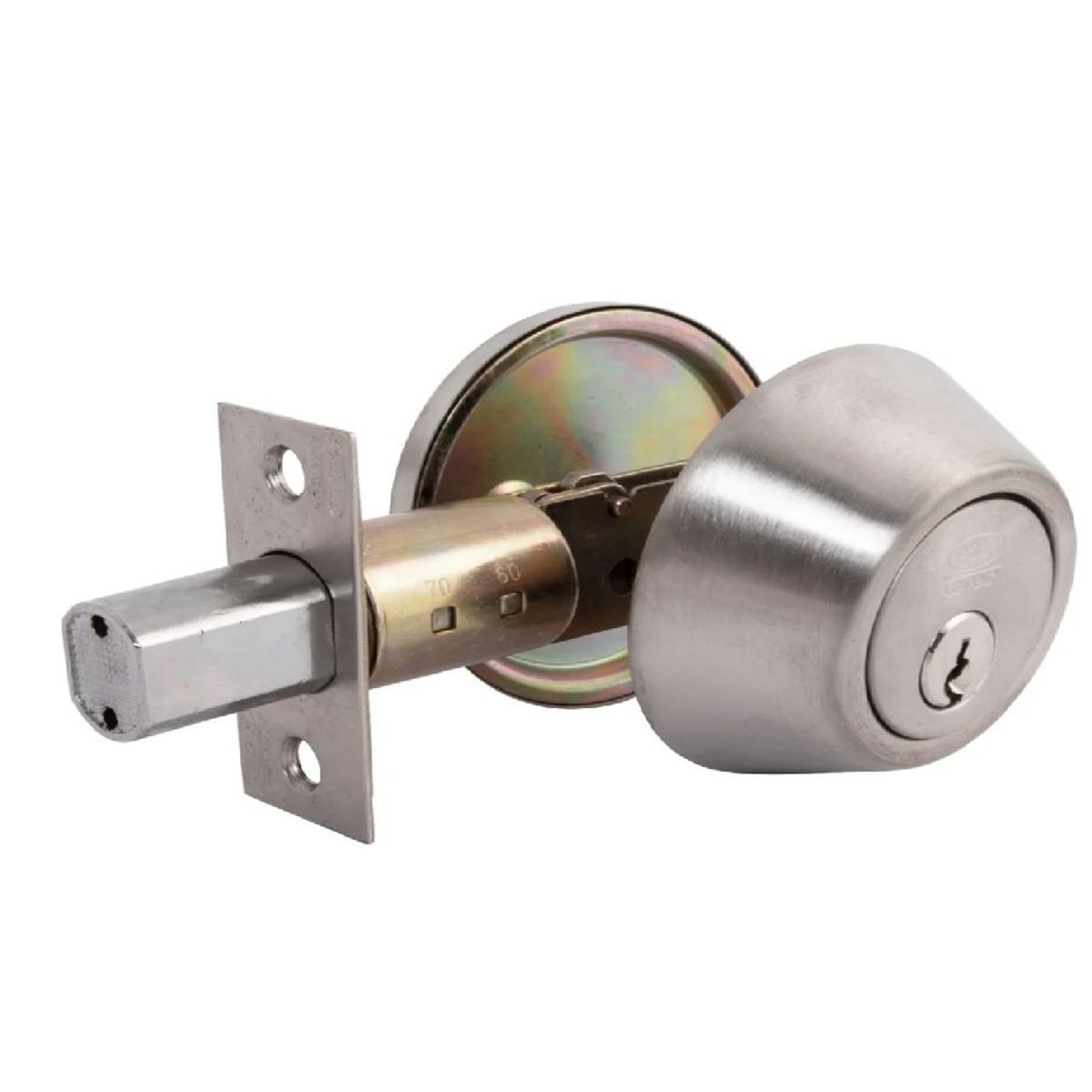 GENERICO - Cerrojo De Seguridad Llave estilo Mariposa Acero Inoxidable