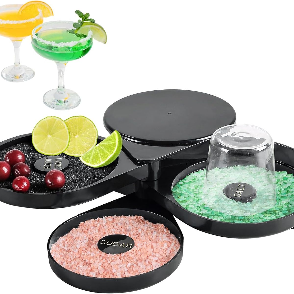 KUANGYE - Escarchador Orillador Copas Sal Azúcar Limón Margaritas Bar