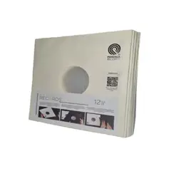 GENERICO - Fundas internas antiestática para vinilos 25un blancas