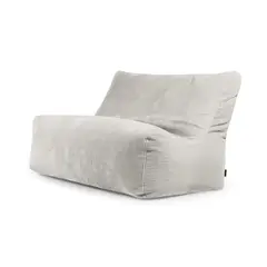 GENERICO - Pouf Sofa Seat Waves Snow