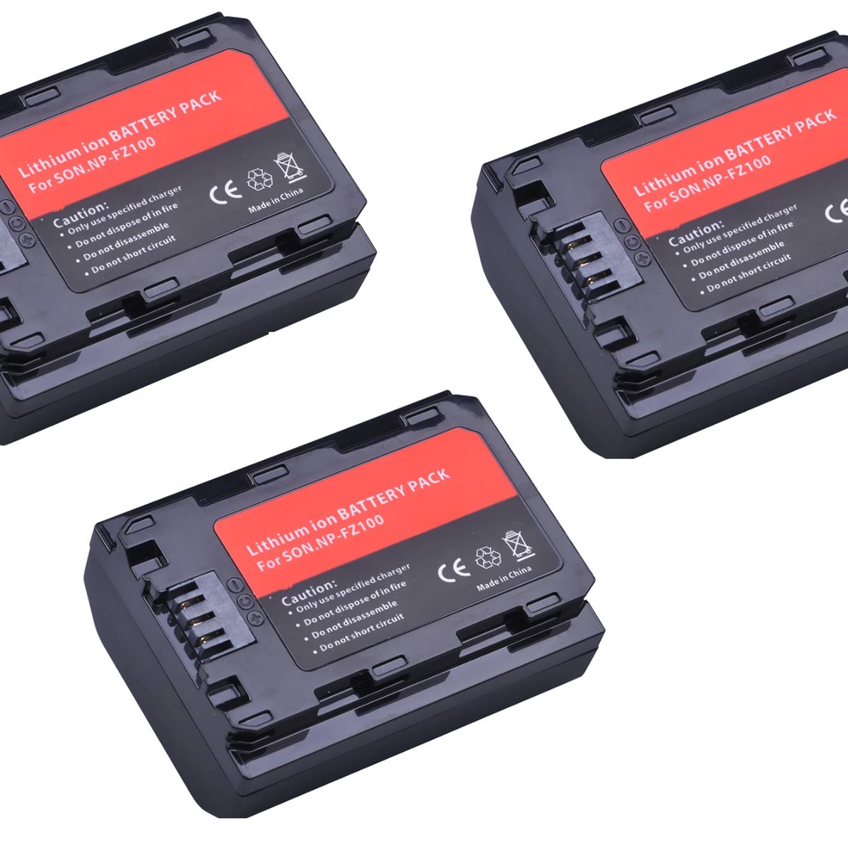 GENERICO - 3 BATERÍA NP-FZ100 SONY ALTERNATIVA