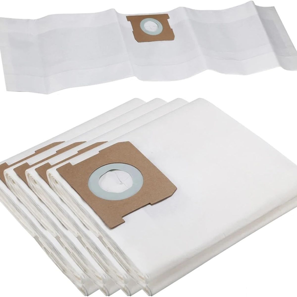 KUANGYE - 5 Bolsas De Papel Para Aspiradora Karcher Wd1 Mv1