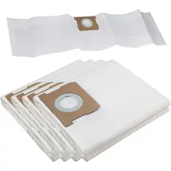 KUANGYE - 5 Bolsas De Papel Para Aspiradora Karcher Wd1 Mv1