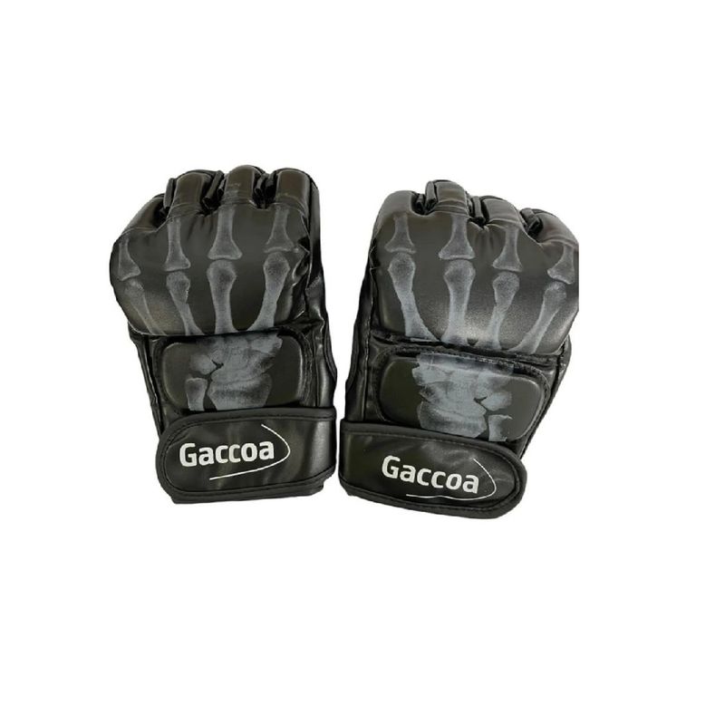GENERICO - Guante Box Ufc Muay Thai Negro ML Hueso