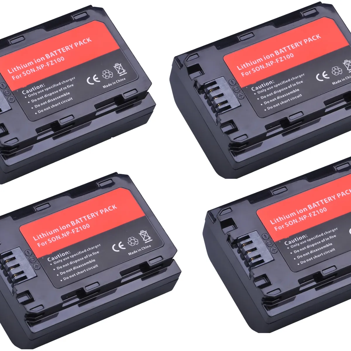 GENERICO - 4 BATERÍA NP-FZ100 SONY ALTERNATIVA