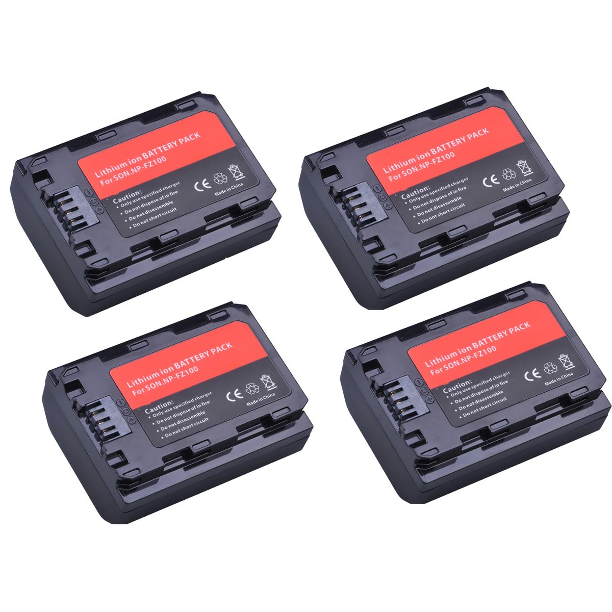 GENERICO - 4 BATERÍA NP-FZ100 SONY ALTERNATIVA