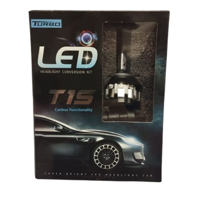 GENERICO - Kit  x2 luces Turbo Led T1S 880 - 881