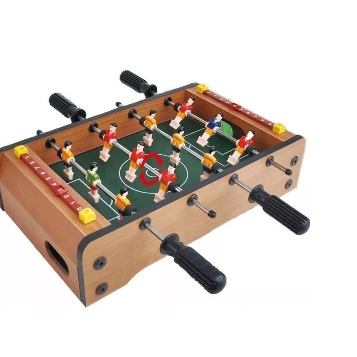 GENERICO - Juego Mesa Mini Taca Taca Fútbol Niños Madera