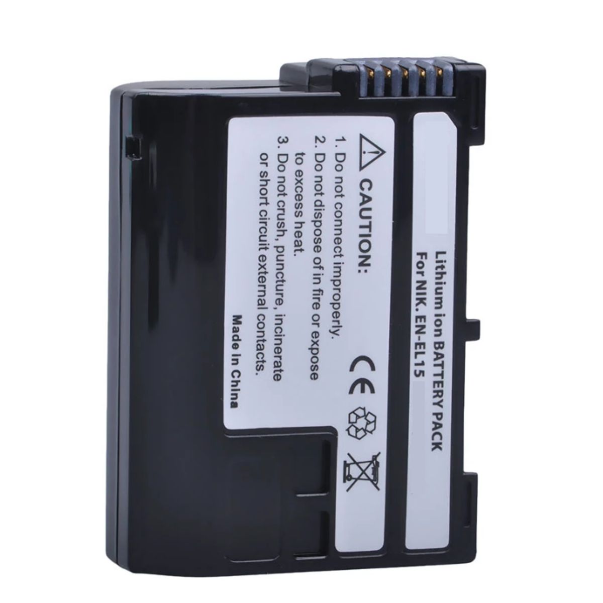 GENERICO - 3 BATERÍAS EN-EL15 NIKON ALTERNATIVA