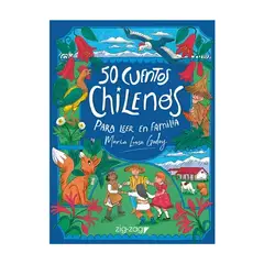TOP10BOOKS - LIBRO 50 CUENTOS CHILENOS PARA LEER EN FAMILIA / ZIG - ZAG / MARIA LUISA GODOY