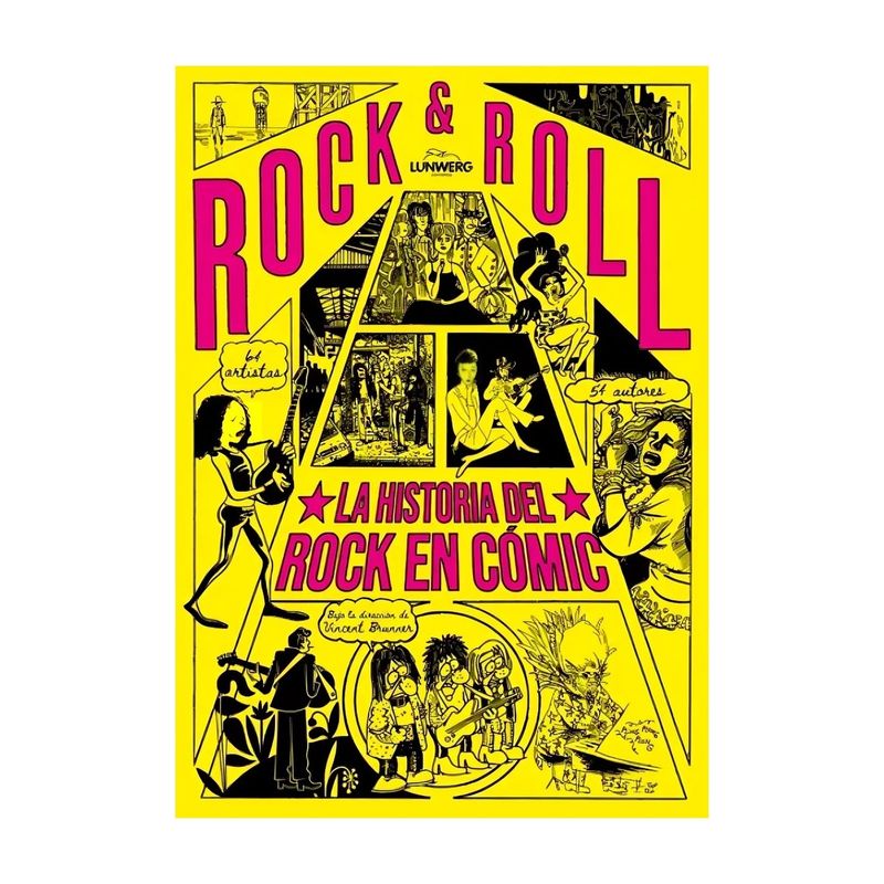 TOP10BOOKS - LIBRO ROCK & ROLL / LUNWERG / VINCENT BRUNNER